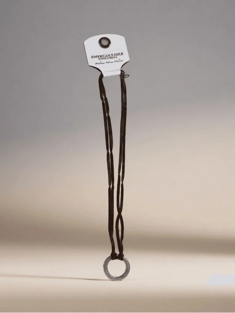 American Eagle Outfitters Brown Hair Accessory with Silver Ring